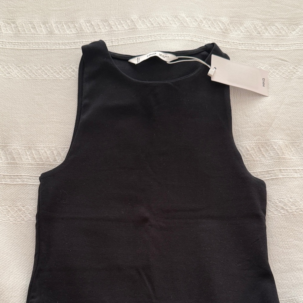 Mango Black Maxi Dress